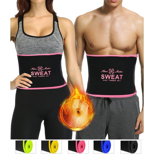 Vaslanda Waist Cincher Trimmer Fat Burning Belt for Weight Loss Women & Men Vaslanda Waist Cincher Trimmer Fat Burning Belt for Weight Loss Women & Men